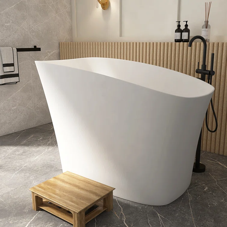 Lasaideal 51" Japanese Soaking Tub Freestanding ECO-Friendly